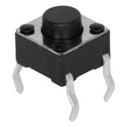 Tactile Switch SPST-NO Top Actuated Through Hole - CUI Devices