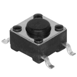 Tactile Switch SPST-NO Top Actuated Surface Mount - Same Sky (Formerly CUI Devices)