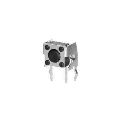 Tactile Switch SPST-NO Side Actuated Through Hole, Right Angle - 1