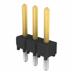 Connector Header Through Hole 3 position 0.100