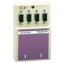 IP20 CANopen tap junction box - 1 screw terminal block and 4 SUB-D - Schneider Electric