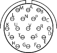 19 Position Circular Connector Plug, Female Sockets Crimp - Amphenol Aerospace Operations (1)