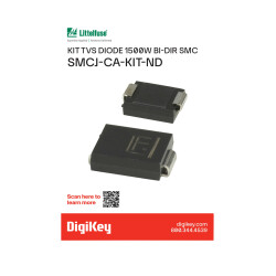 TVS Diode Kit 5V ~ 440V Breakdown Surface Mount 180 Pieces (36 Values - 5 Each) - Littelfuse Inc.