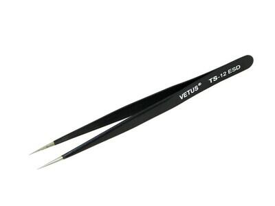 Tweezers Acid Resistant, Anti-Magnetic, ESD Safe Pointed Fine 12 5.32