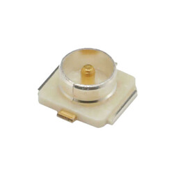 U.FL (UMCC) Connector Receptacle, Male Pin 50 Ohms Surface Mount Solder - 1