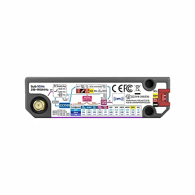 Cap CC1101 & NFC for Cardputer Adv - 3