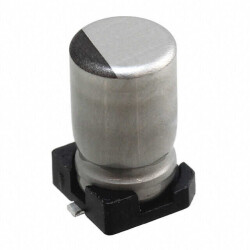 4.7 µF 35 V Aluminum Electrolytic Capacitors Radial, Can - SMD 7000 Hrs @ 105°C - Nichicon