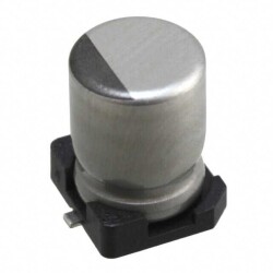 10 µF 35 V Aluminum Electrolytic Capacitors Radial, Can - SMD 7000 Hrs @ 105°C - Nichicon