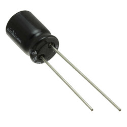 10 µF 35 V Aluminum Electrolytic Capacitors Radial, Can 1000 Hrs @ 105°C - Nichicon