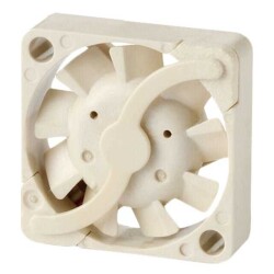 Fan Tubeaxial 3VDC Square - 12mm L x 12mm H Vapo-Bearing™ 0.218 CFM (0.006m³/min) 3 Wire Leads - Sunon Fans