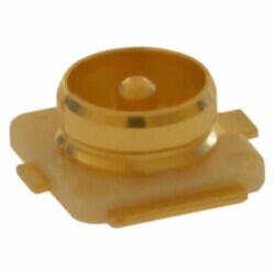 U.FL (UMCC) Connector Jack, Male Pin 50 Ohms Surface Mount Solder - Cinch Connectivity Solutions Johnson