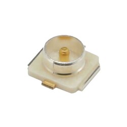 U.FL (UMCC) Connector Receptacle, Male Pin 50 Ohms Surface Mount Solder - Hirose Electric Co Ltd