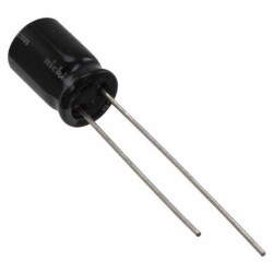 100 µF 25 V Aluminum Electrolytic Capacitors Radial, Can 1000 Hrs @ 105°C - Nichicon
