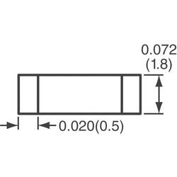 470µH Unshielded Wirewound Inductor 25mA 10Ohm 1007 (2518 Metric) - Taiyo Yuden (1)