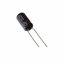 220 µF 25 V Aluminum Electrolytic Capacitors Radial, Can 3000 Hrs @ 105°C - Nichicon