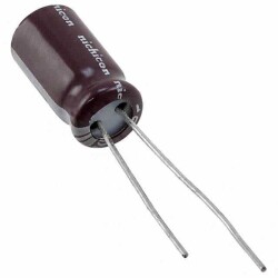 22 µF 50 V Aluminum Electrolytic Capacitors Radial, Can 5000 Hrs @ 105°C - Nichicon