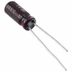 4.7 µF 50 V Aluminum Electrolytic Capacitors Radial, Can 5000 Hrs @ 105°C - Nichicon