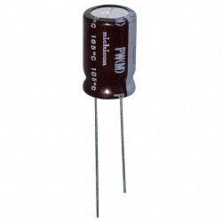 220 µF 50 V Aluminum Electrolytic Capacitors Radial, Can 5000 Hrs @ 105°C - Nichicon