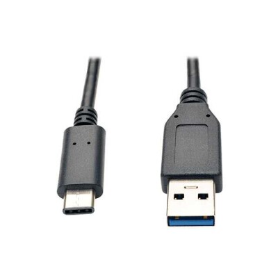 USB 10Gbps (USB 3.1, USB 3.x Gen 2, Superspeed+) Cable A Male to C Male 3.00' (914.4mm) Shielded - 1