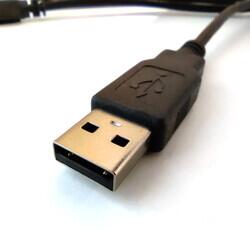 Mini USB 2.0 Şarj ve Data Kablosu (1.5m, Siyah) - Thumbnail