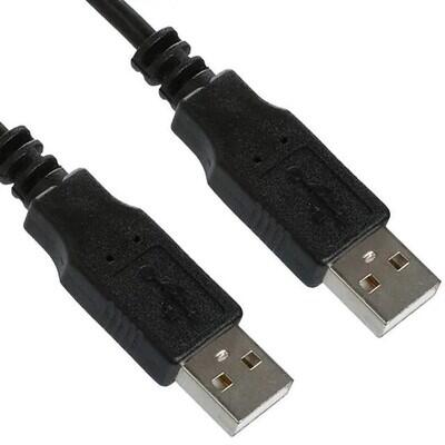 USB 2.0 Cable A Male to A Male 16.40' (5.00m) Shielded - 1