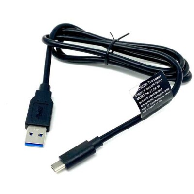 USB 5Gbps (USB 3.0, USB 3.x Gen 1, Superspeed) Cable A Male to C Male 3.28' (1.00m) Shielded - 1