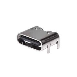 USB-C (USB TYPE-C) Receptacle Connector 24 (6+18 Dummy) Position Surface Mount, Right Angle; Through Hole - 1