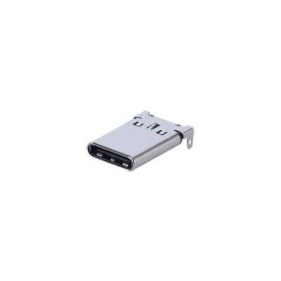 USB-C (USB TYPE-C) USB 2.0 Plug Connector 24 (12+12 Dummy) Position Board Edge, Surface Mount, Right Angle - 1