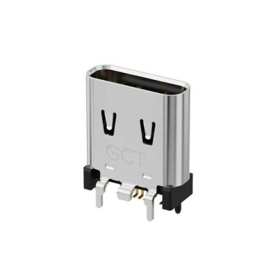 USB-C (USB TYPE-C) USB 2.0 Receptacle Connector 24 (16+8 Dummy) Position Surface Mount, Through Hole - 1