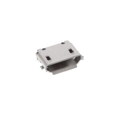 USB - micro B USB 2.0 Receptacle Connector 5 Position Surface Mount, Right Angle - 1