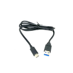 USB 5Gbps (USB 3.0, USB 3.x Gen 1, Superspeed) Cable A Male to C Male 3.28' (1.00m) Shielded - GlobTek, Inc.
