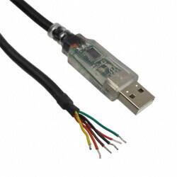 USB to RS232 Cable 5.90' (1.80m) Unshielded - 1
