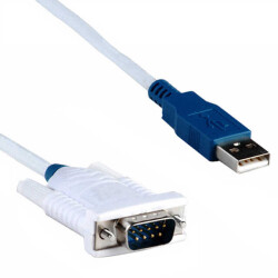 USB to RS232 Cable 6.56' (2.00m) Shielded - 1