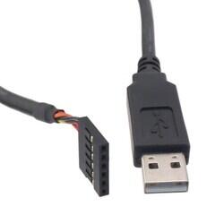 USB to TTL Serial 5V Cable 5.90' (1.80m) Unshielded - FTDI, Future Technology Devices International Ltd