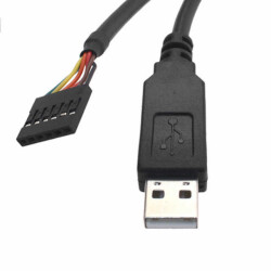 USB to TTL Serial 3.3V Cable 5.90' (1.80m) Unshielded - FTDI, Future Technology Devices International Ltd