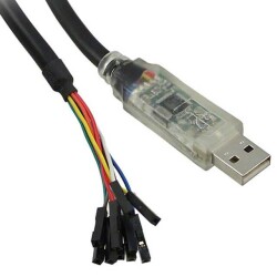 USB to UART Cable 5.90' (1.80m) - FTDI, Future Technology Devices International Ltd