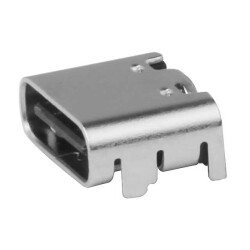 USB-C (USB TYPE-C) USB 2.0 Receptacle Connector 24 (16+8 Dummy) Position Surface Mount, Right Angle; Through Hole - Molex
