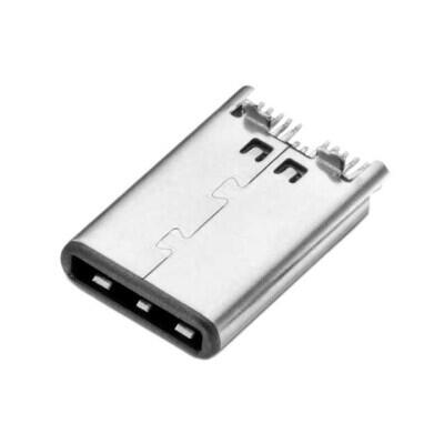 USB-C (USB TYPE-C) USB 3.2 Gen 2 (USB 3.1 Gen 2, Superspeed + (USB 3.1)) Plug Connector 24 Position Board Edge, Straddle Mount - 2