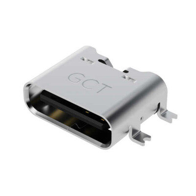 USB-C (USB TYPE-C) Receptacle Connector 24 (6+18 Dummy) Position Surface Mount, Right Angle - 1