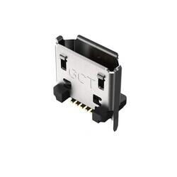 USB - micro B USB 2.0 Receptacle Connector 5 Position Surface Mount, Through Hole - GCT