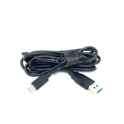 USB 5Gbps (USB 3.0, USB 3.x Gen 1, Superspeed) Cable A Male to C Male 3.28' (1.00m) Shielded - GlobTek, Inc.
