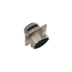 12 Position Circular Connector Receptacle Housing Panel Mount - 1