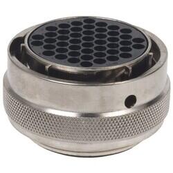 48 Position Circular Connector Plug Housing Free Hanging (In-Line) Coupling Nut - SOURIAU-SUNBANK