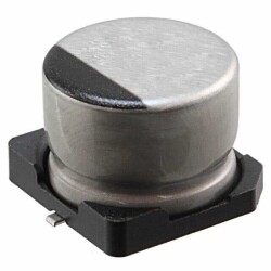 47 µF 25 V Aluminum Electrolytic Capacitors Radial, Can - SMD 1000 Hrs @ 125°C - Nichicon