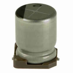 1000 µF 6.3 V Aluminum Electrolytic Capacitors Radial, Can - SMD 5000 Hrs @ 105°C - Nichicon