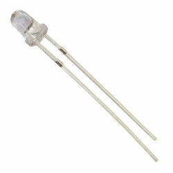 Ultraviolet (UV) Emitter 400nm 3.3V 20mA 15° Radial - Bivar Inc.