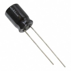 100 µF 50 V Aluminum Electrolytic Capacitors Radial, Can 2000 Hrs @ 85°C - 1