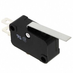 Miniature Basic Switch SPDT Chassis Mount 15A 250V - Aratas (Formerly Omron Components)