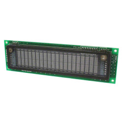 Vacuum Fluorescent Display (VFD) 20 x 2 Character 5V Parallel/Serial 146.00mm x 43.00mm x 9.40mm - Noritake U.S.A., Inc.