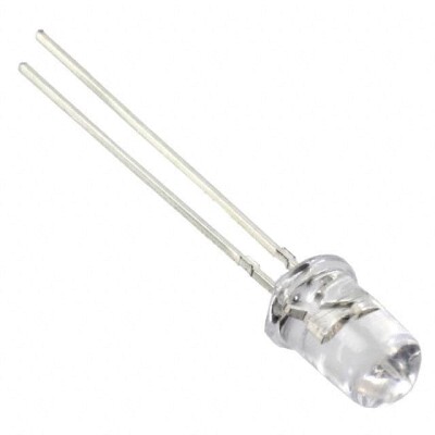 Ultraviolet (UV) Emitter 405nm 3V 30mA 20° Radial - 1